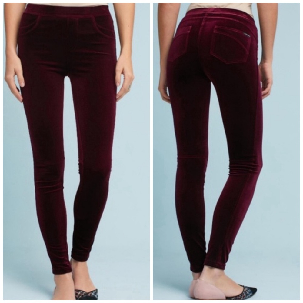 Sanctuary Faux Velvet Leggings